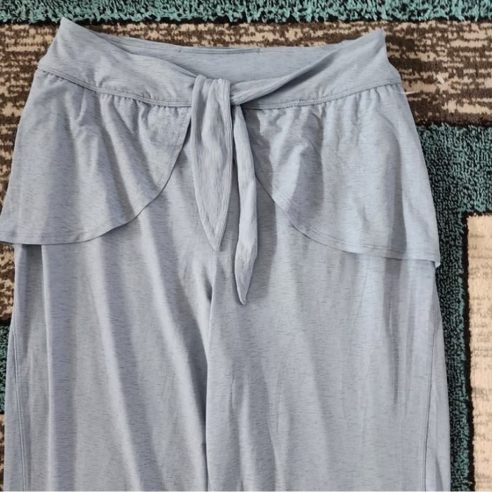 Free people oversized summer blue athletic pants xs